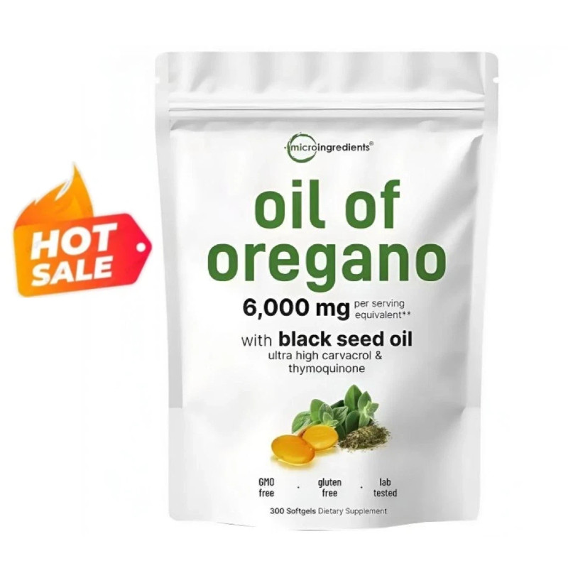 2 in 1 Oil of Oregano & Black Seed Softgels Count with Carvacrol,Immune Supports 2 in 1 Oil of Oregano & Black Seed Softgels Count with Carvacrol,Immune Supports