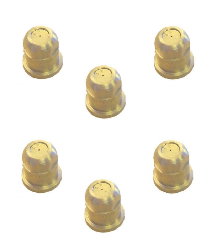 Pack of 6 - TeeJet ConeJet Brass Hollow Cone Spray Tip 0.43 GPM @ 40 PSI TX-26