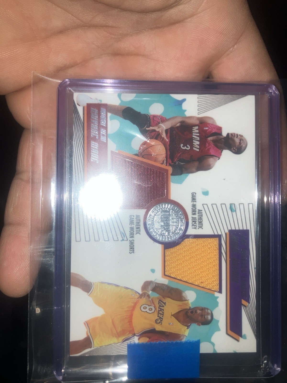 RARE  2005-06 Topps Dual Relic KOBE / WADE /140 PSA POPULATION 0 