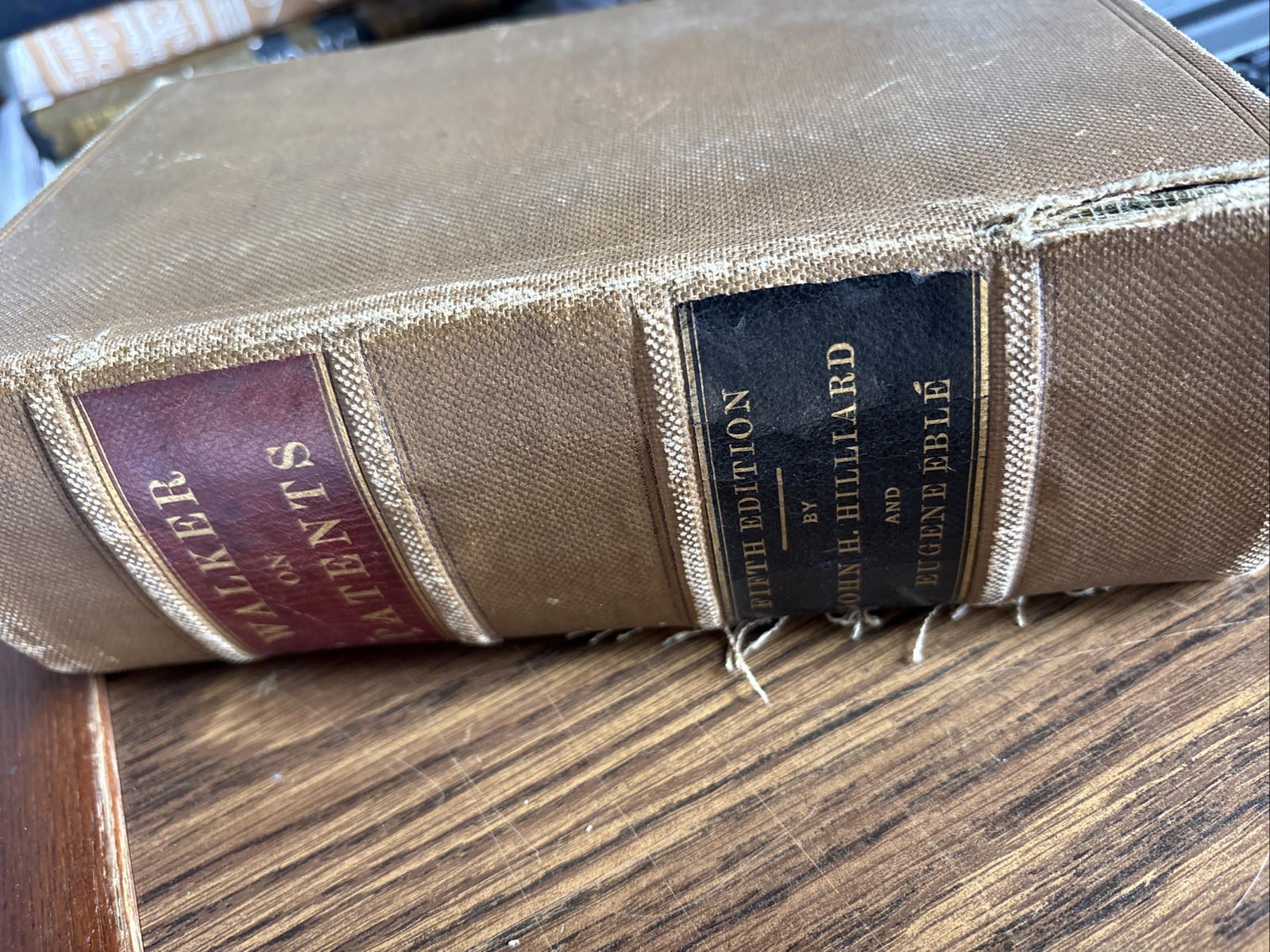 Text-Book of the Law of Patents for Inventions Albert Walker 1920 Baker Voorhis