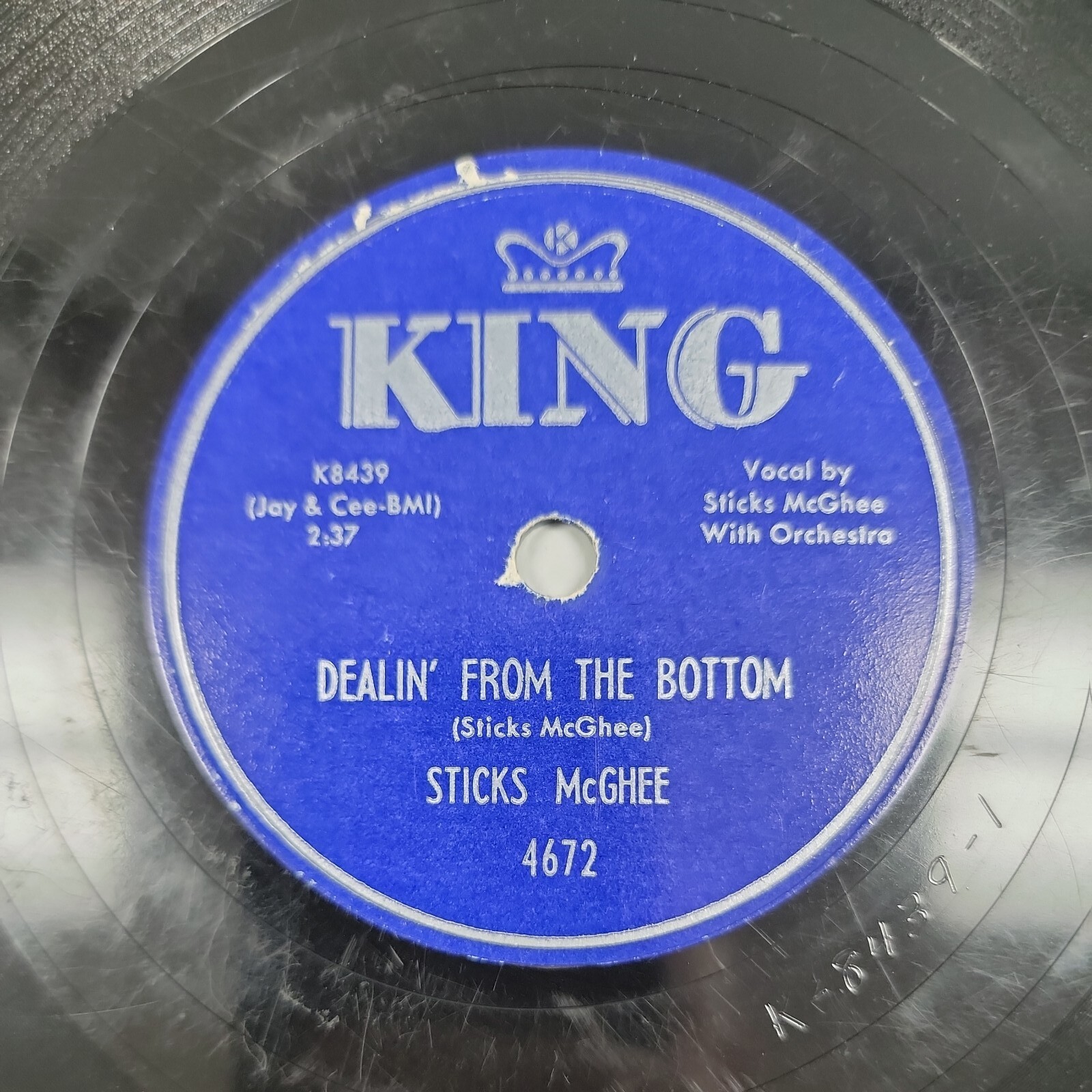 Blues R&B 78 - Sticks McGhee - Jungle Juice/Dealing From The Bottom 10\