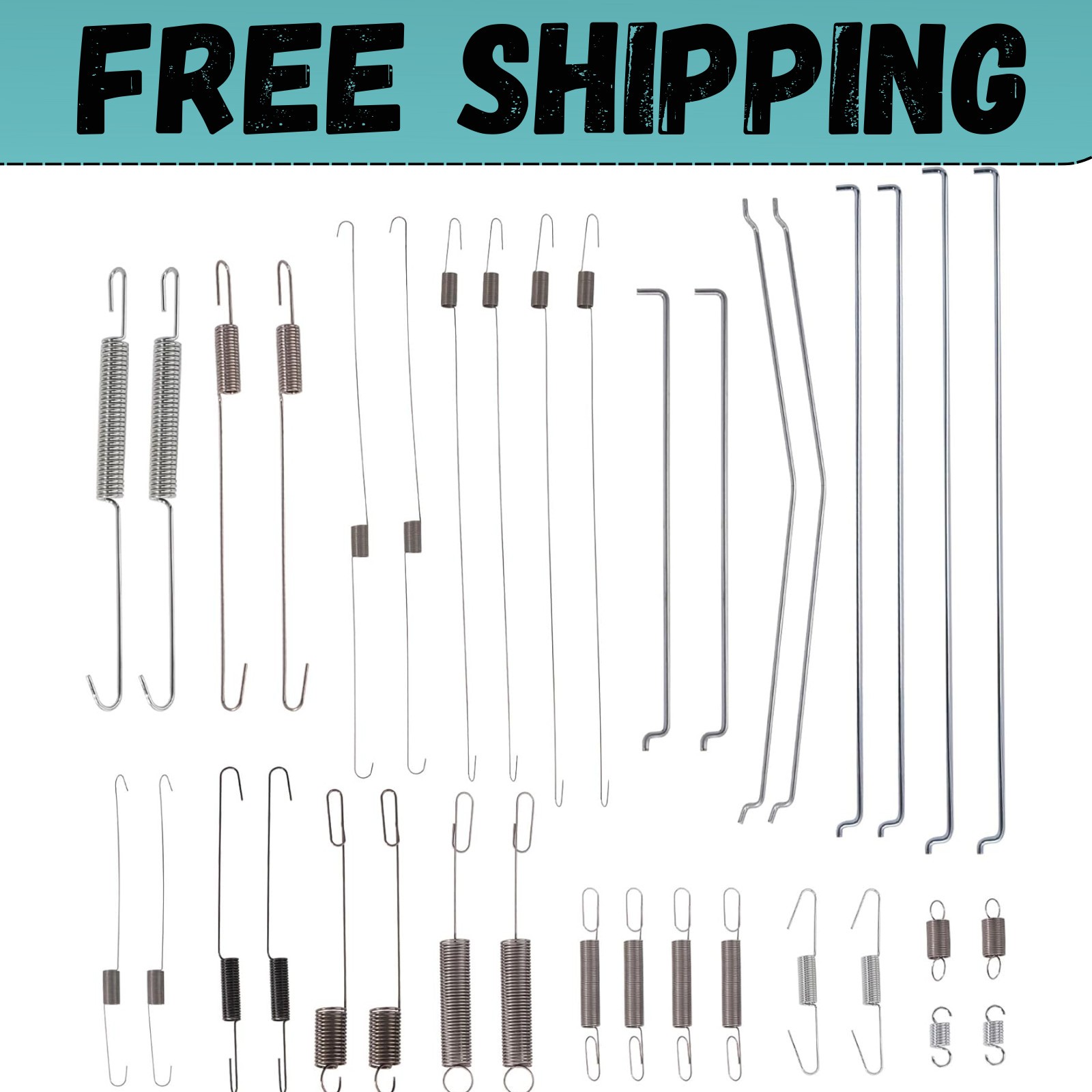 36 Pack Throttle Springs Assortment Throttle Return Springs Linkage Kit Speed...