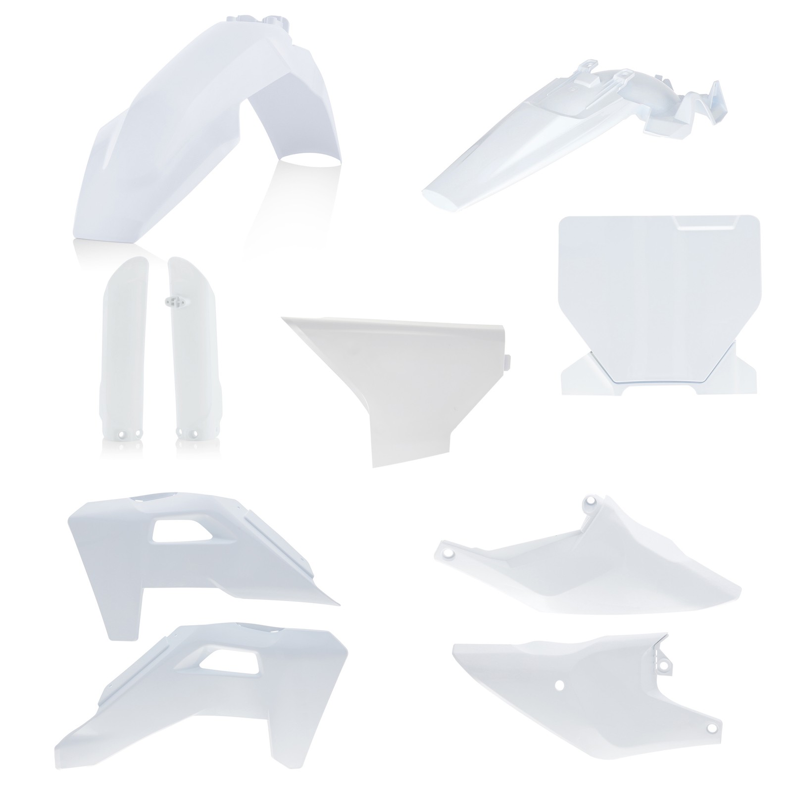 Acerbis Full Plastic Kit White 2025 Husqvarna TC85 2987416811 Acerbis Full Plastic Kit White 2025 Husqvarna TC85 2987416811