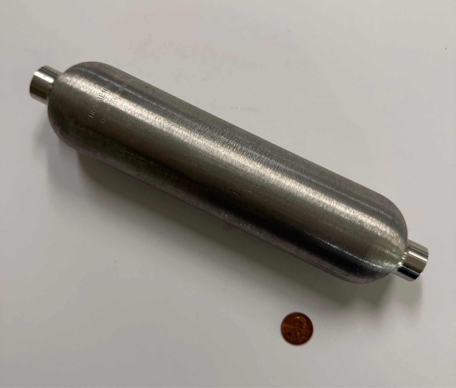 Swagelok 304L-HDF4-300-T Double Ended Sample Cylinder FNSP 300CC - 2