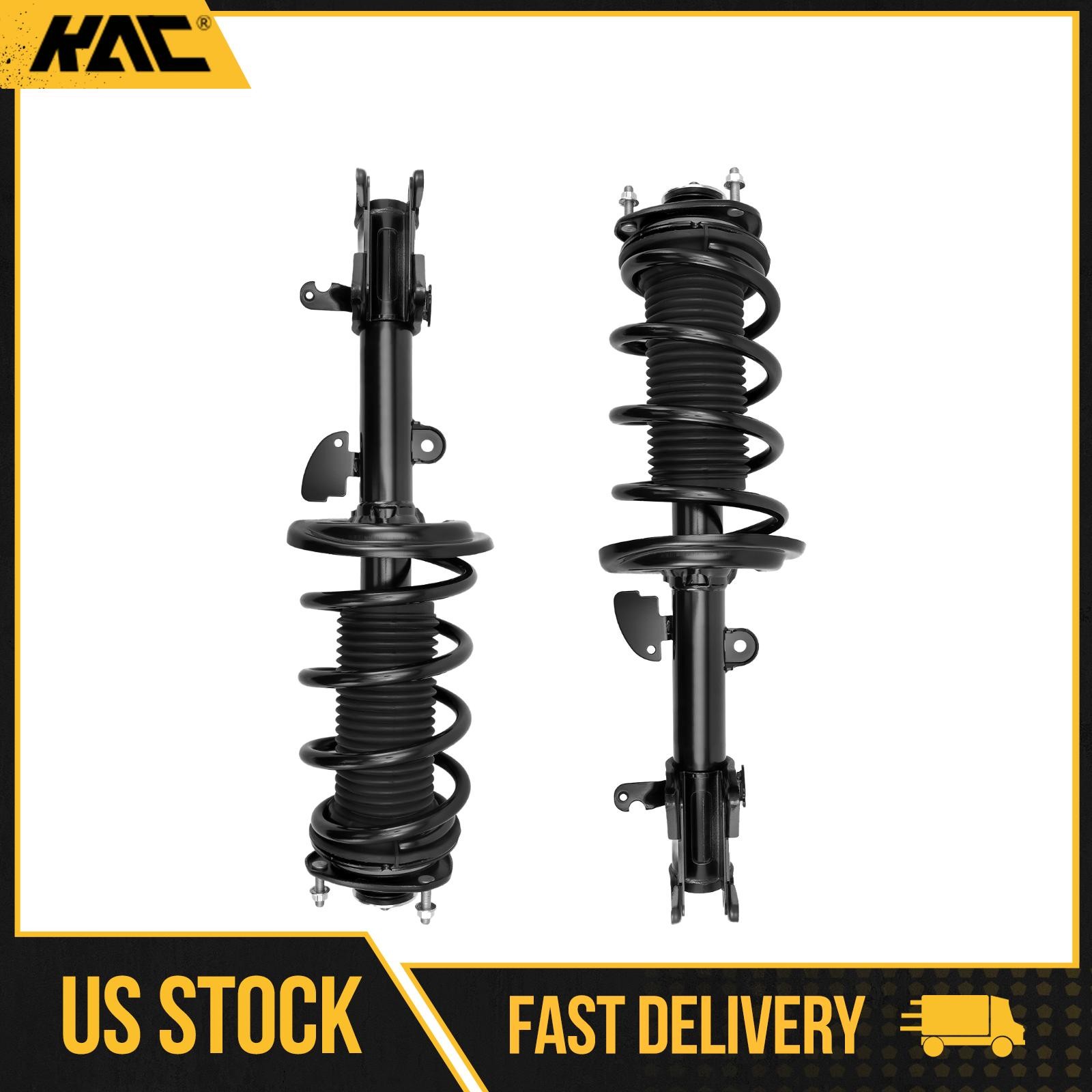 Pair Front Complete Struts & Spring Assembly For 2007-2011 2012 2013 Acura MDX
