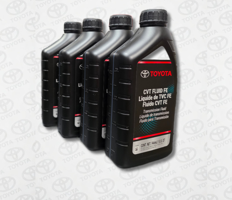 OEM TOYOTA CVT FE TRANSMISSION FLUID OIL 00279-CVTFE-01 4QTS