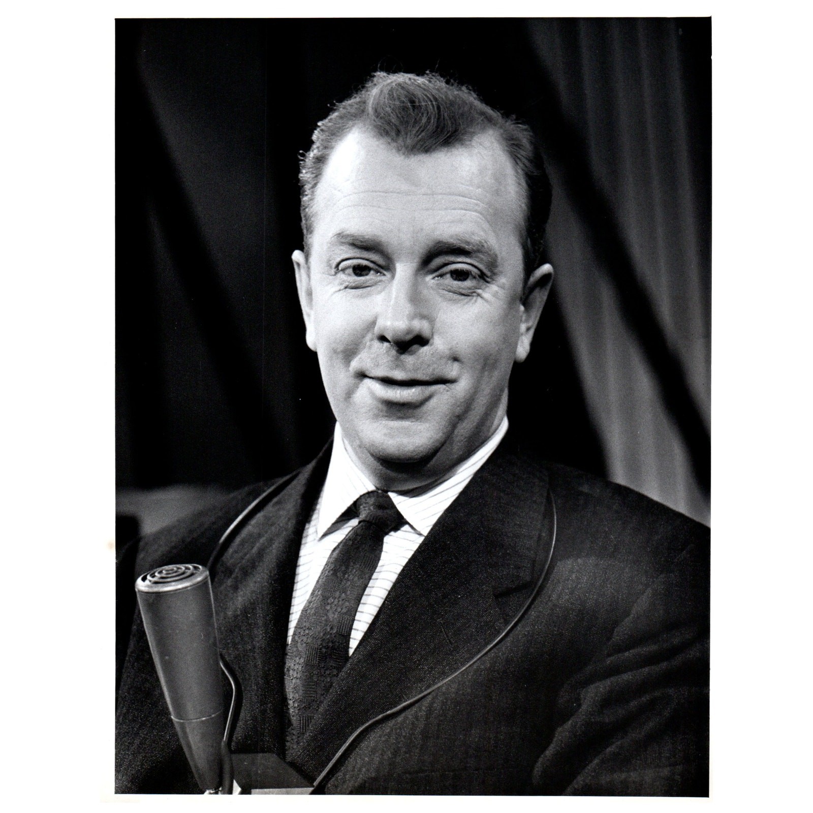 c1960 Press Photo Red Rowe Host of Face the Facts TJ7-2 c1960 Press Photo Red Rowe Host of Face the Facts TJ7-2