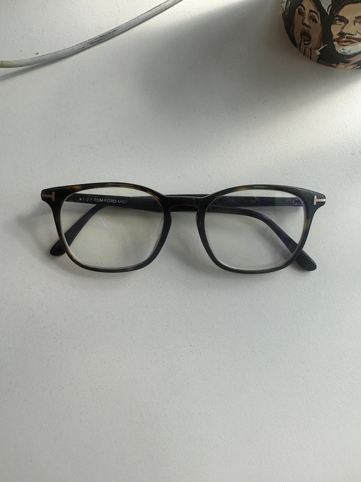 Tom Ford Tortoiseshell Full Rim Rectangular Eyeglasses Frames Brown Tom Ford Tortoiseshell Full Rim Rectangular Eyeglasses Frames Brown
