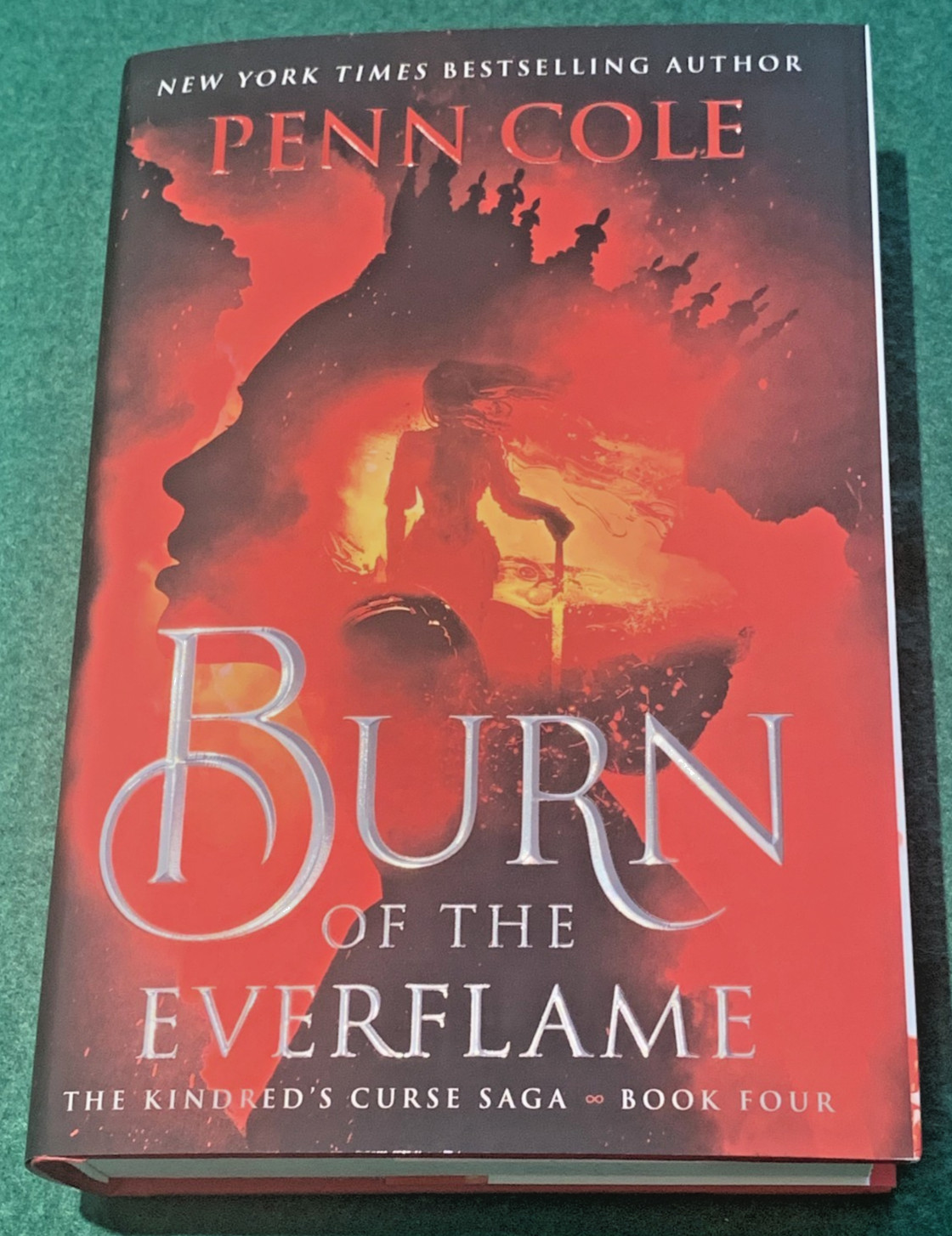 Burn of the Everflame Penn Cole SIGNED 1st/1st HC DJ 2026 Kindred\'s Curse Saga 4 Burn of the Everflame Penn Cole SIGNED 1st/1st HC DJ 2026 Kindred\'s Curse Saga 4