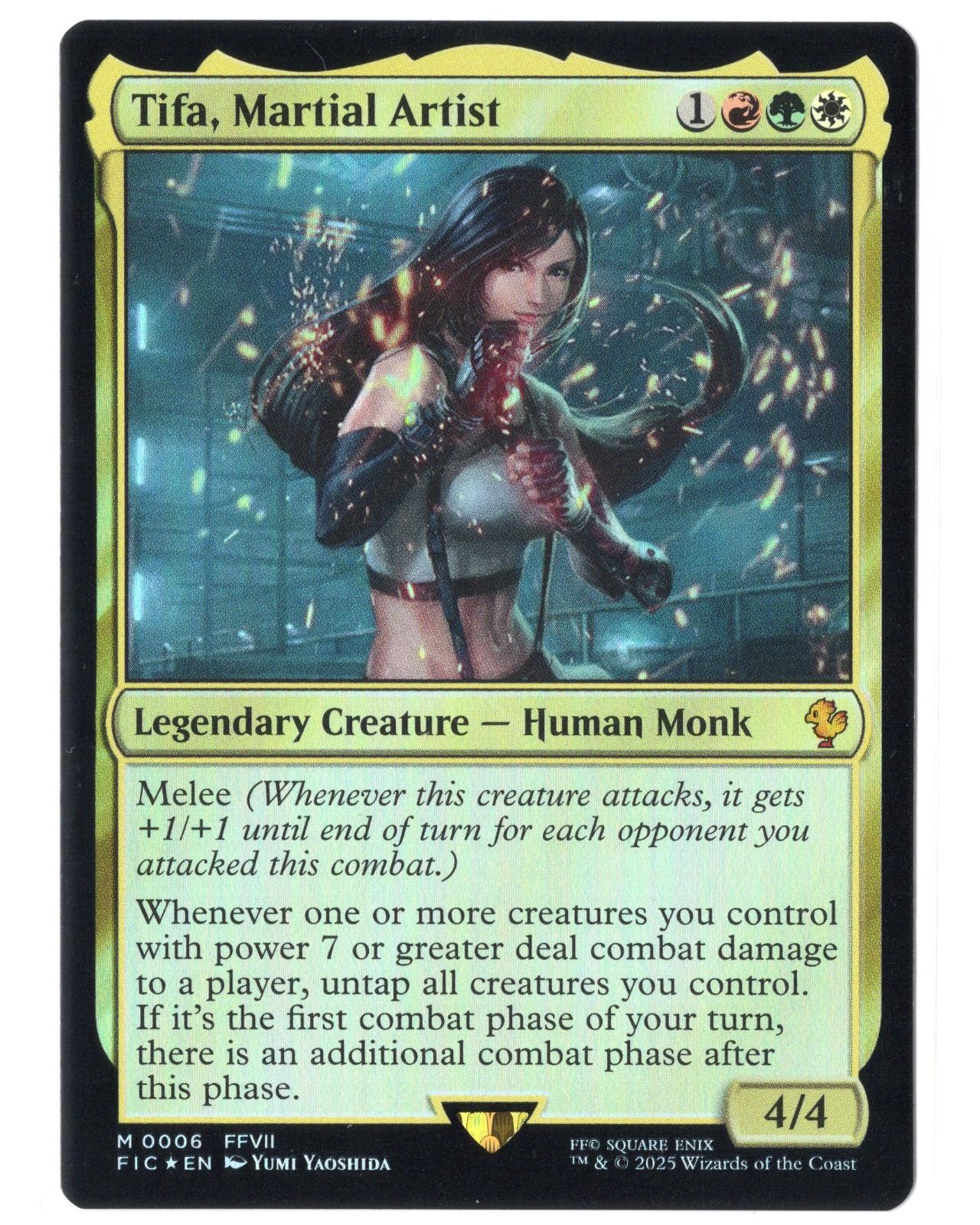 Tifa, Martial Artist 6 Foil Commander: FINAL FANTASY Magic: The Gathering NM Tifa, Martial Artist 6 Foil Commander: FINAL FANTASY Magic: The Gathering NM