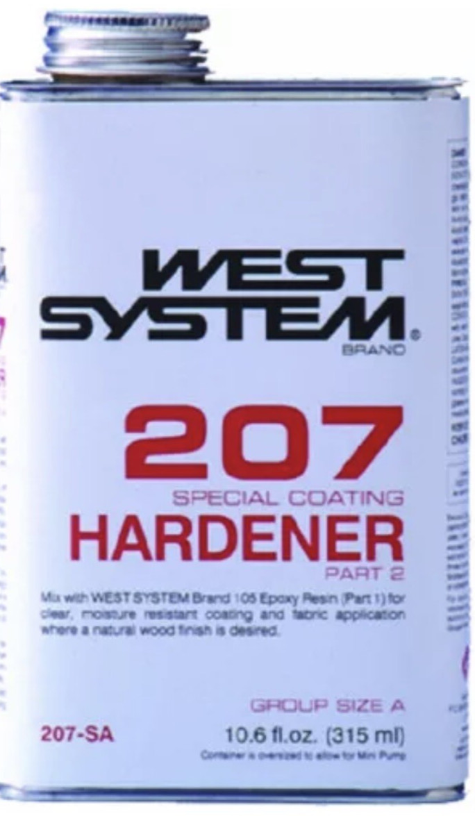 West System Special Clear Hardener Part 2 10.6 Fl. Ounce 207SA Boat Marine