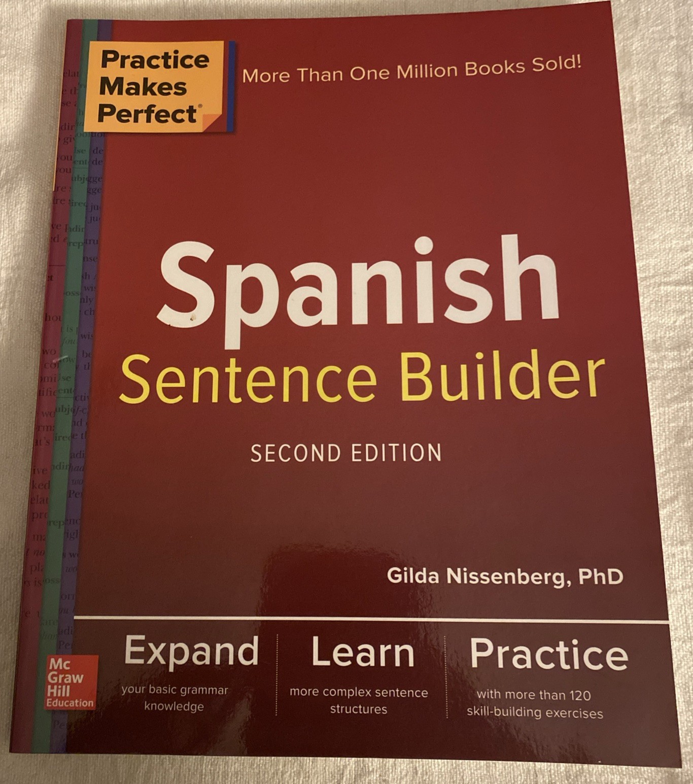 Practice Makes Perfect Spanish Sentence Builder, 2nd Edition by Gilda Nissenburg