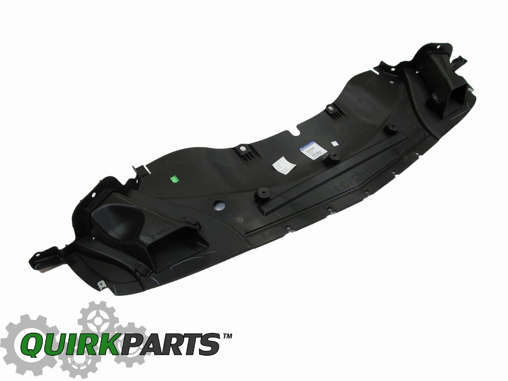 15-20 DODGE CHALLENGER FRONT RADIATOR SPLASH SHIELD NEW MOPAR GENUINE 68242934AD 15-20 DODGE CHALLENGER FRONT RADIATOR SPLASH SHIELD NEW MOPAR GENUINE 68242934AD