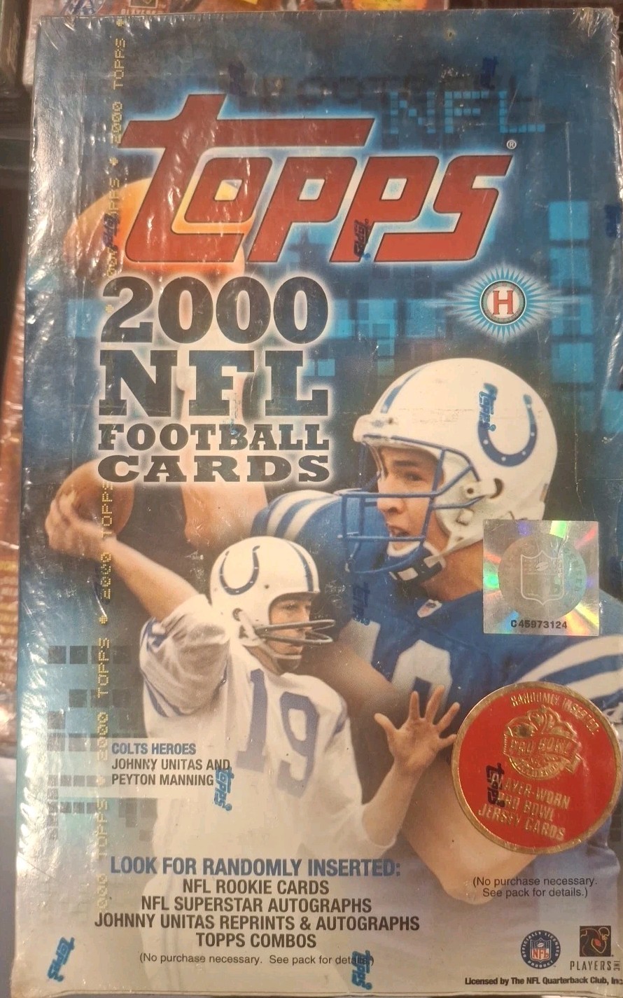 2000 Topps NFL Hobby Packs  LOT 