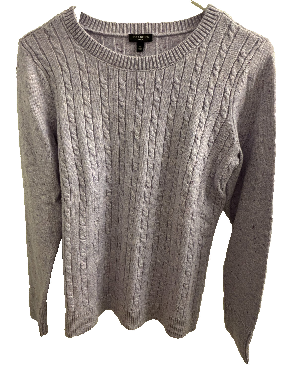 Women\'s New Talbots Lilac Pullover Sweater MP Women\'s New Talbots Lilac Pullover Sweater MP