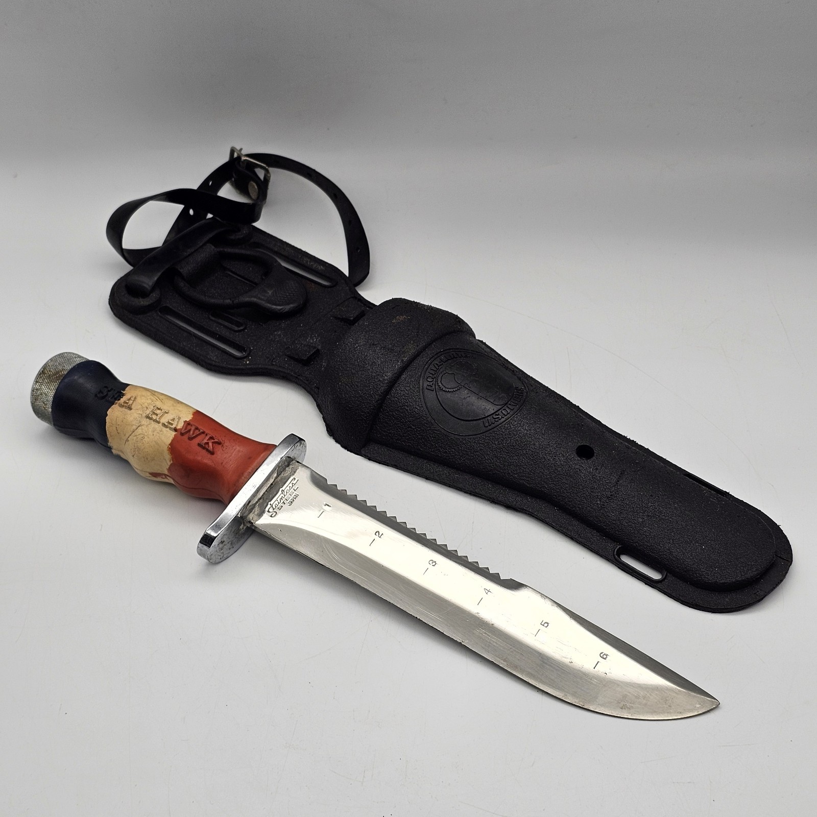 Aqua Lung Sea Hawk Dive Knife 200th Anniversary Japan