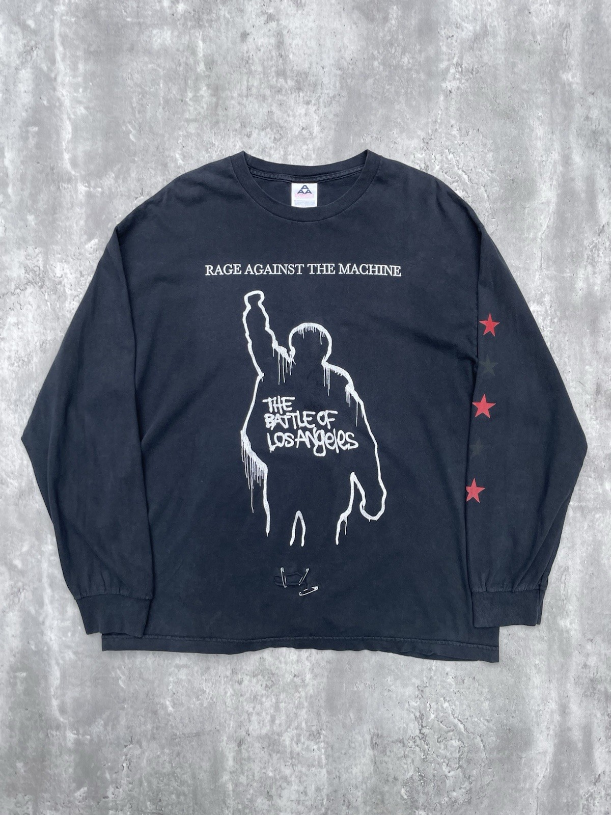 Very RARE 1990s Vintage Rage Against The Machine Longsleeve Battle Of LA RATM Very RARE 1990s Vintage Rage Against The Machine Longsleeve Battle Of LA RATM