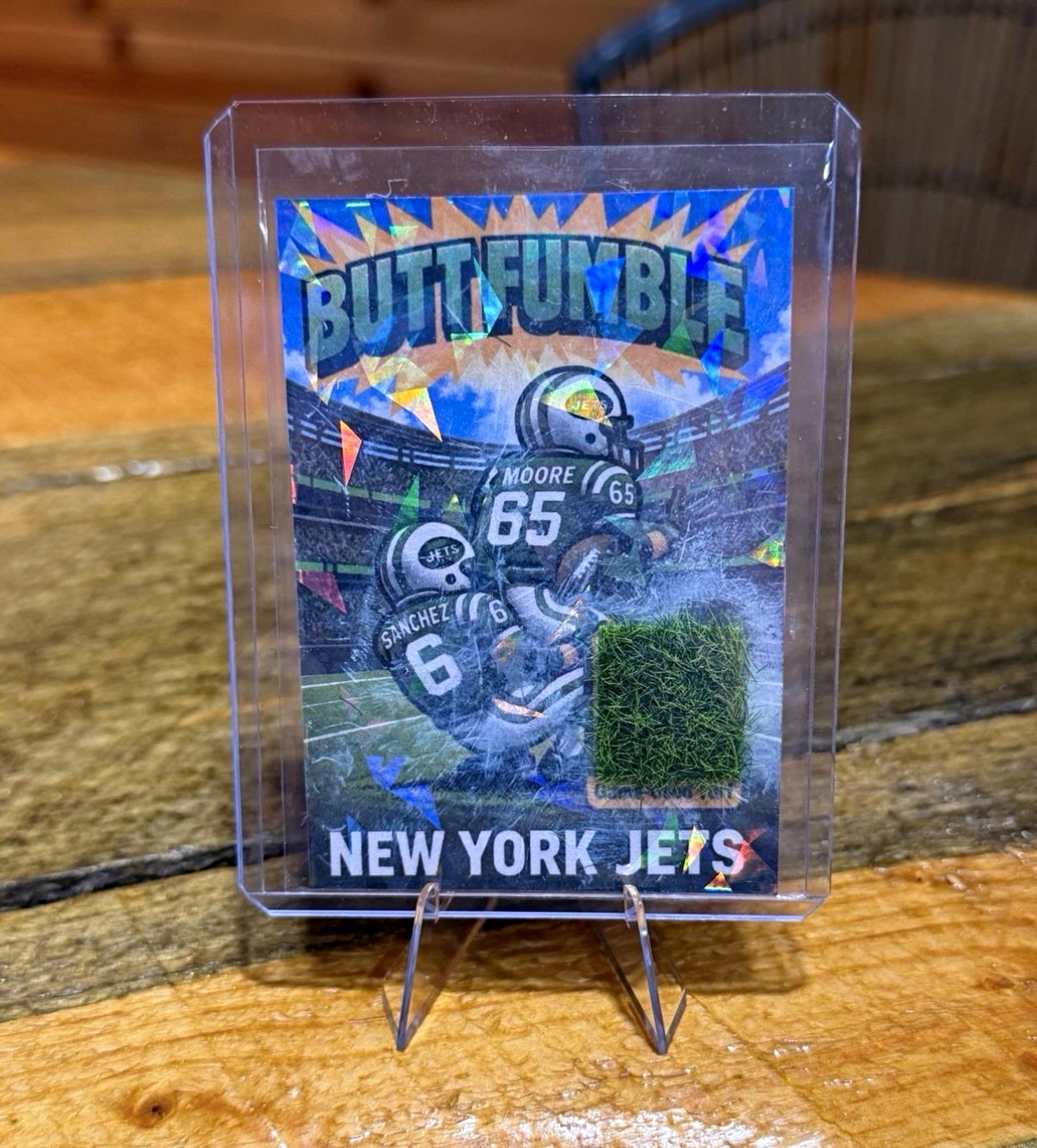 Kroun Kustoms Mark Sanchez New York Jets NFL Butt Fumble Memorabilia