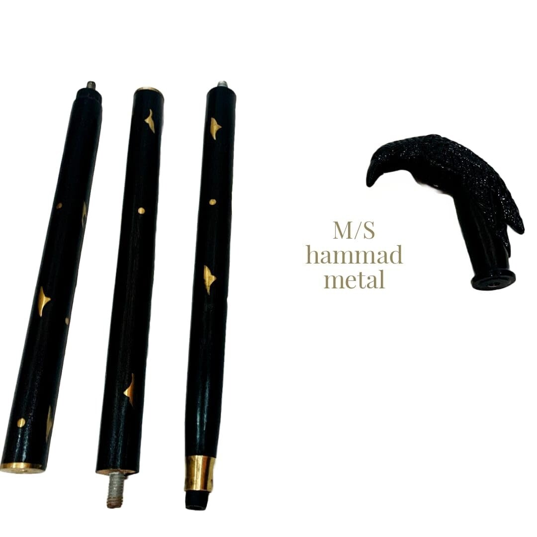 Antique Black Brass Crow Head Handle brass Handle Tactical Walking Stick Cane Antique Black Brass Crow Head Handle brass Handle Tactical Walking Stick Cane