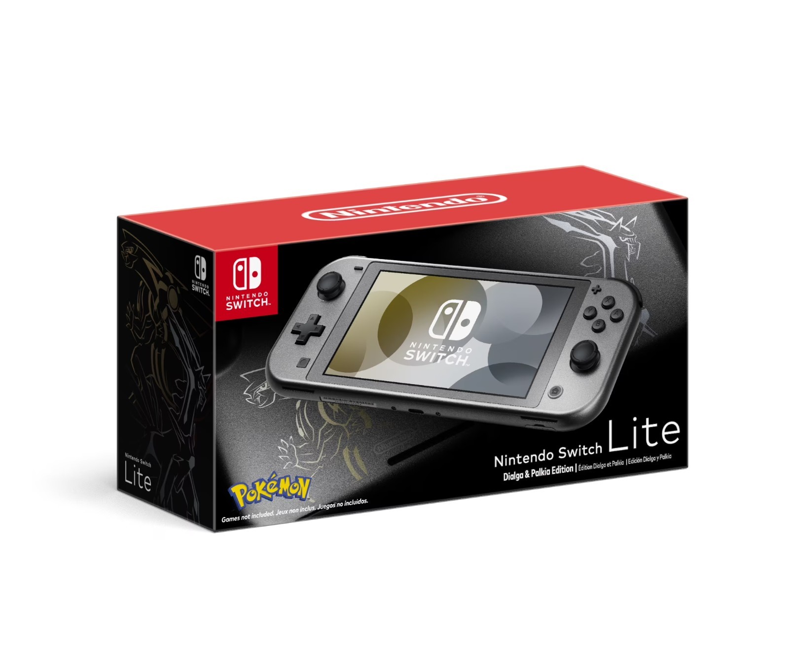 NEW Nintendo Switch Lite Console Dialga Palkia Pokemon Special Edition RARE NEW Nintendo Switch Lite Console Dialga Palkia Pokemon Special Edition RARE