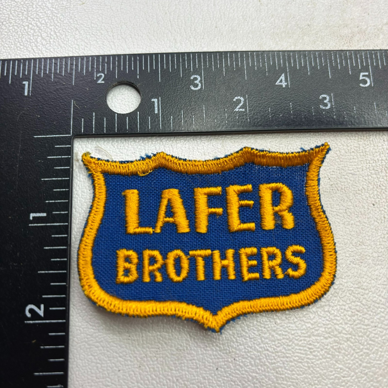 VTG c 1940s LAFER BROTHERS Grocery Patch Historical Landmark Detroit MI 00aE
