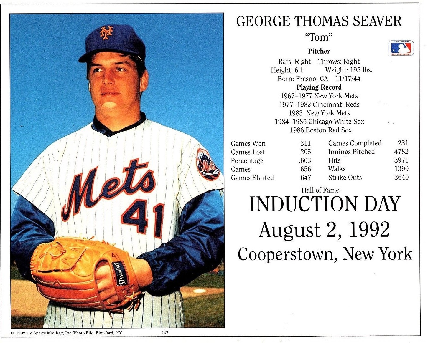 Tom Seaver \ Tom Seaver \