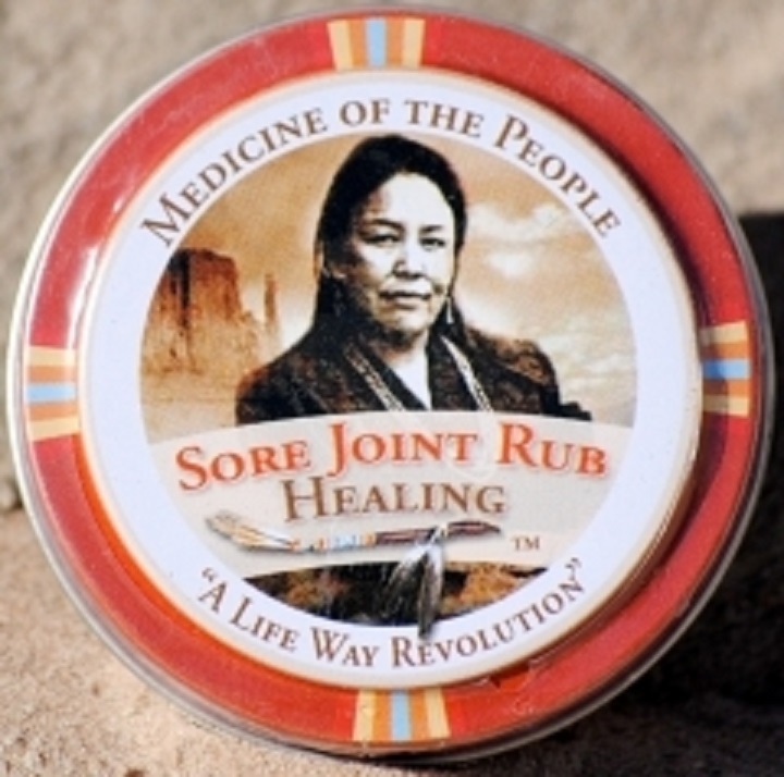 Navajo Medicine Of The People Sore Joint Arthritis Muscles Pain 0.75 oz POW WOW