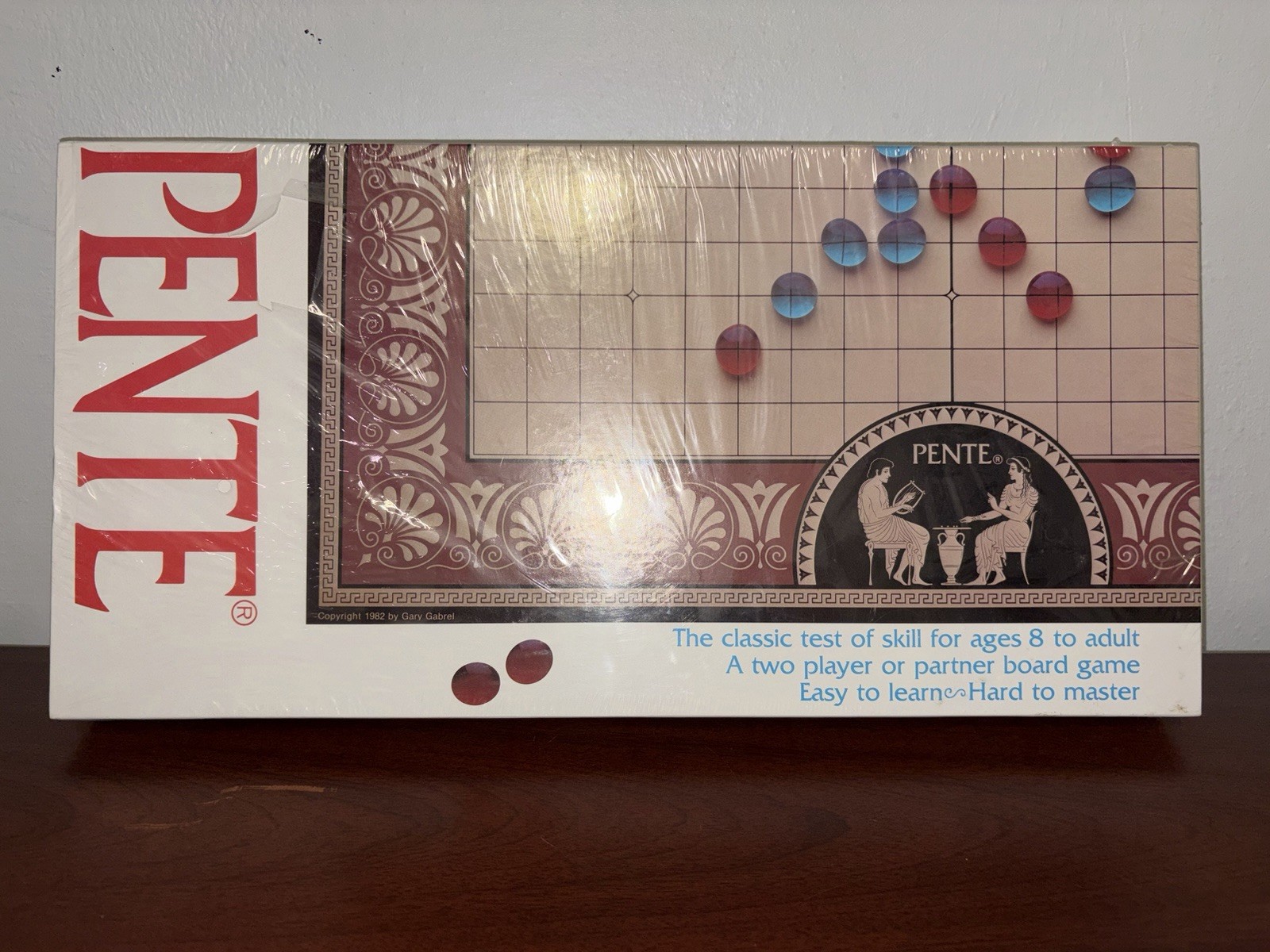 Vintage 1983 Pente Board Game No. 201 Gary Gabrel Sealed in Shrink Wrap