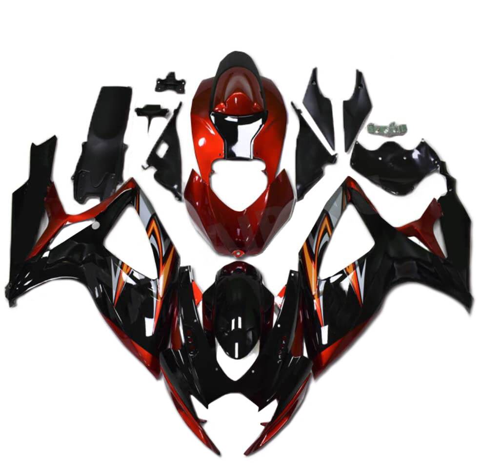 ABS Full Bodywork Fairing Kit For Suzuki GSXR600 GSXR750 K6 2006 2007 Fairings