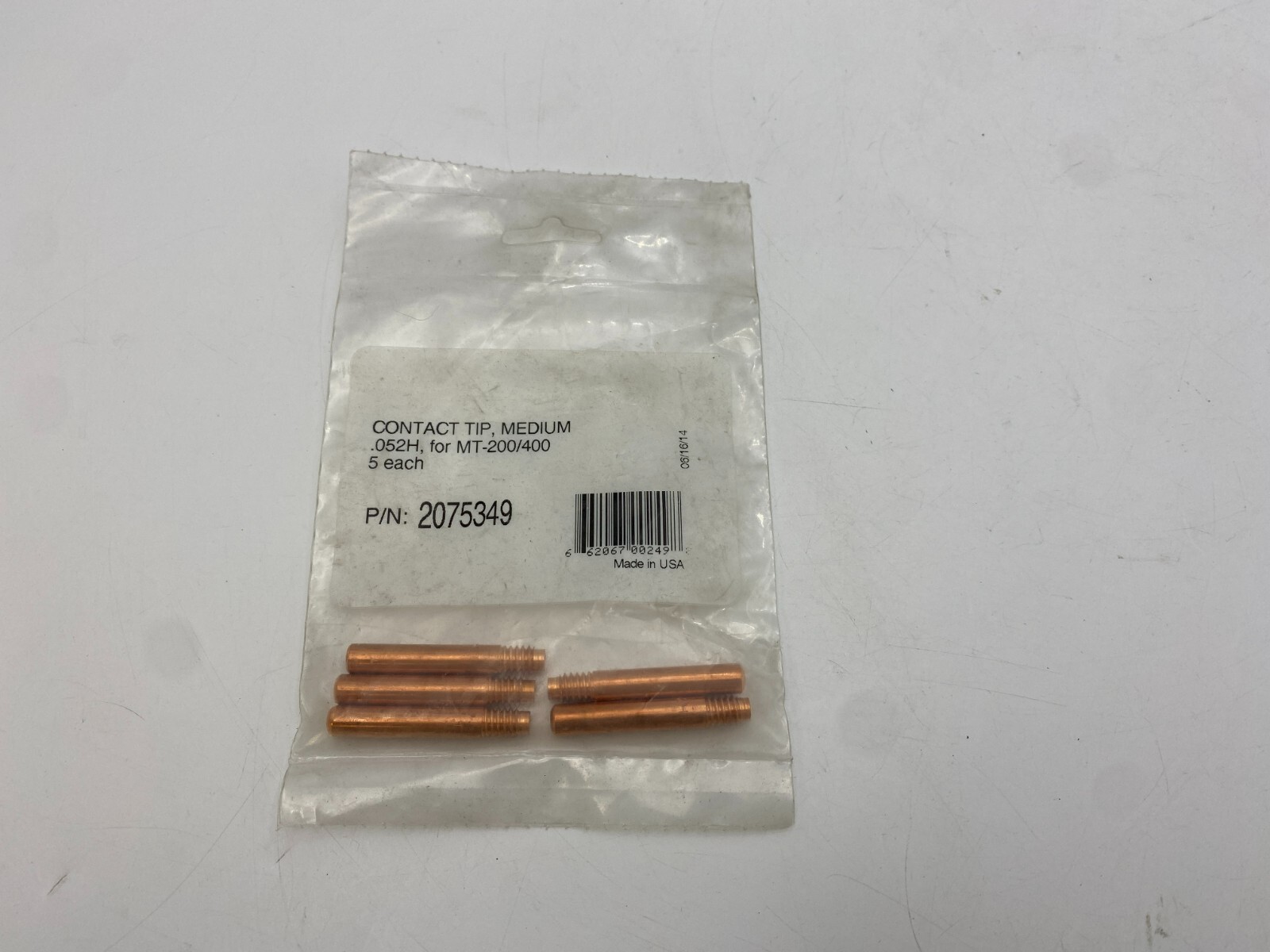 5PC American Torch Tip 2075349 Contact Tip 0.052H Medium New 5 Pack 5PC American Torch Tip 2075349 Contact Tip 0.052H Medium New 5 Pack