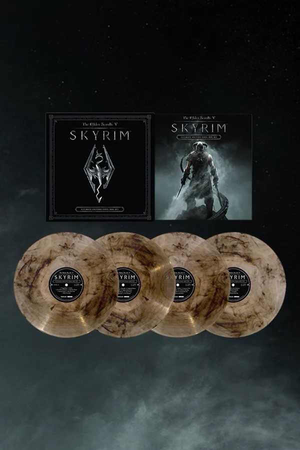 SKYRIM ULTIMATE EDITION 4LP PAARTHURNAX VARIANT BOX SET