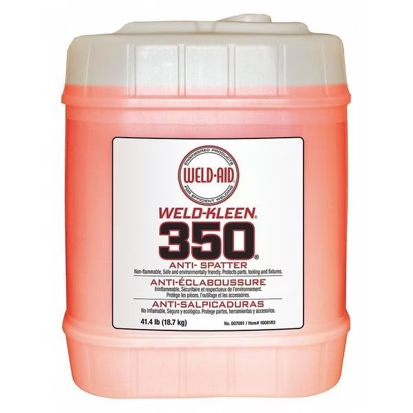Weld-Aid 007091 Weld Kleen Anti-Splatter, 350, Bottle, 5 gal Weld-Aid 007091 Weld Kleen Anti-Splatter, 350, Bottle, 5 gal