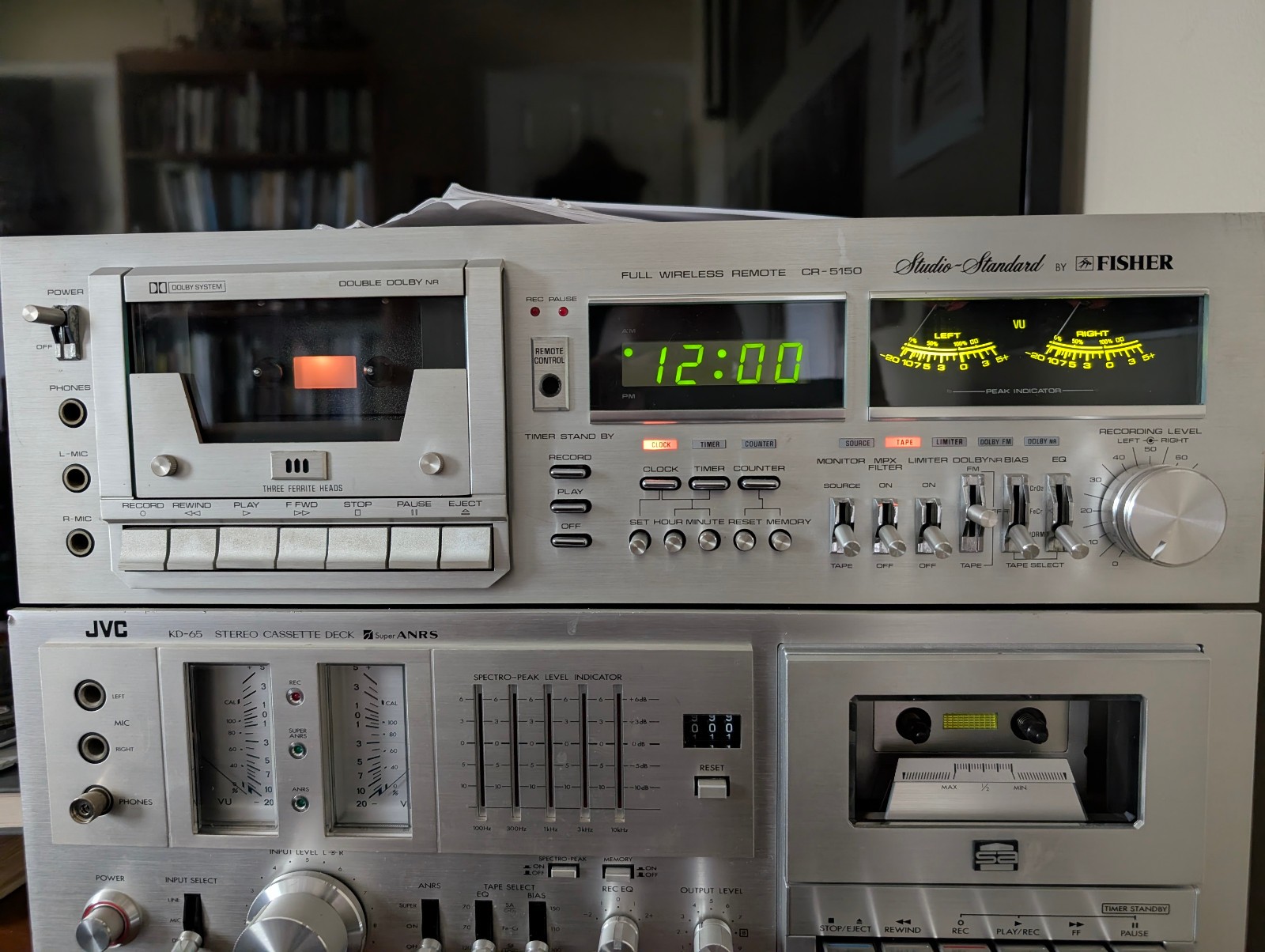 Fisher CR-5150 Studio Standard Cassette Tape Deck, repair needed