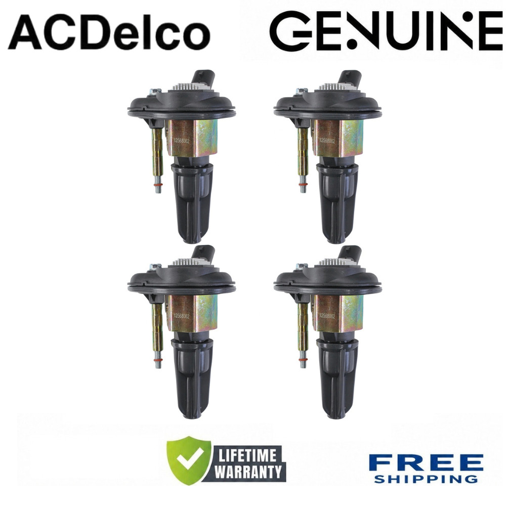 OEM NEW ACDELCO 4x Ignition Coils for 2004-2006 Chevrolet Colorado 2.8L L4