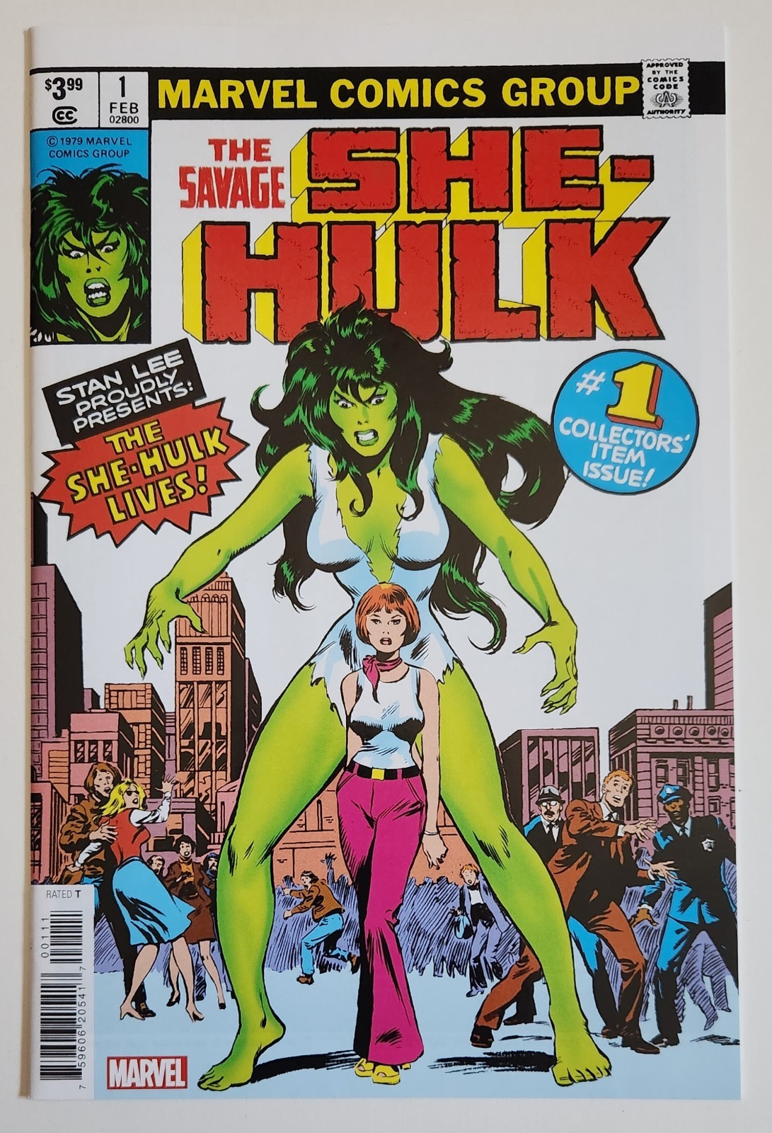 The Savage She-Hulk #1 NM 1st App & Origin of She-Hulk Marvel Comics Facsimile 