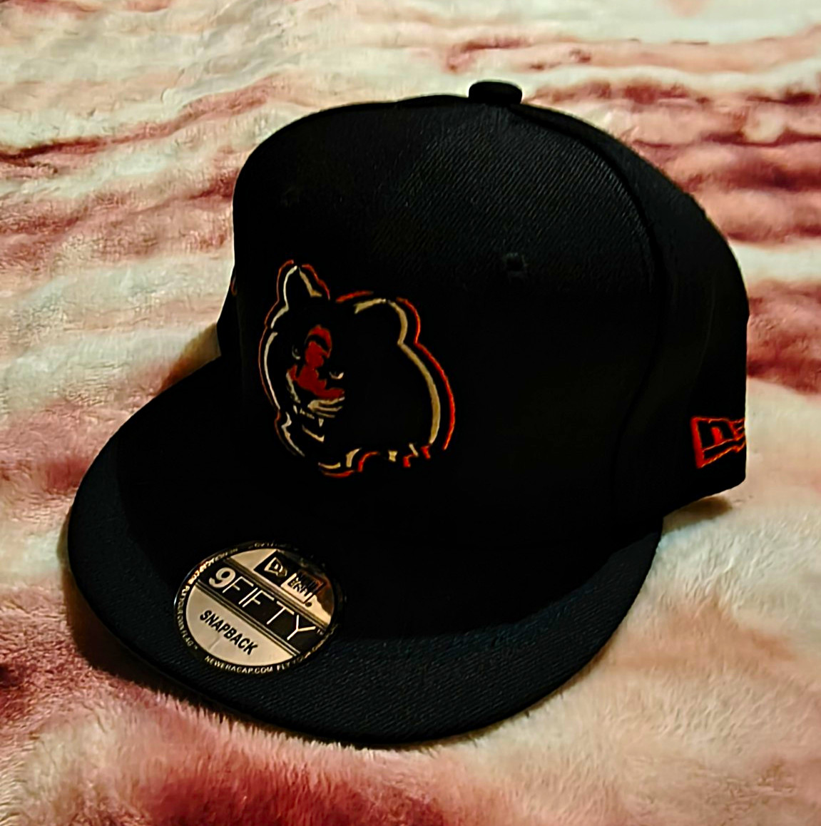 New Era 9FIFTY Snapback Cincinnati Bengals NFL Cap Black Orange One Size