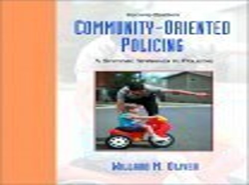 Community Oriented Policing: A - GOOD Community Oriented Policing: A - GOOD