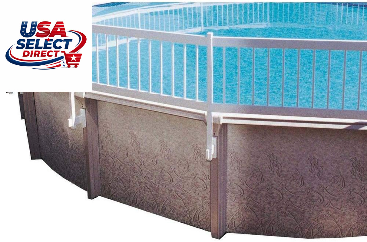 Blue Wave 24-In Above Ground Pool Fence Kit A - 8 Sections Included