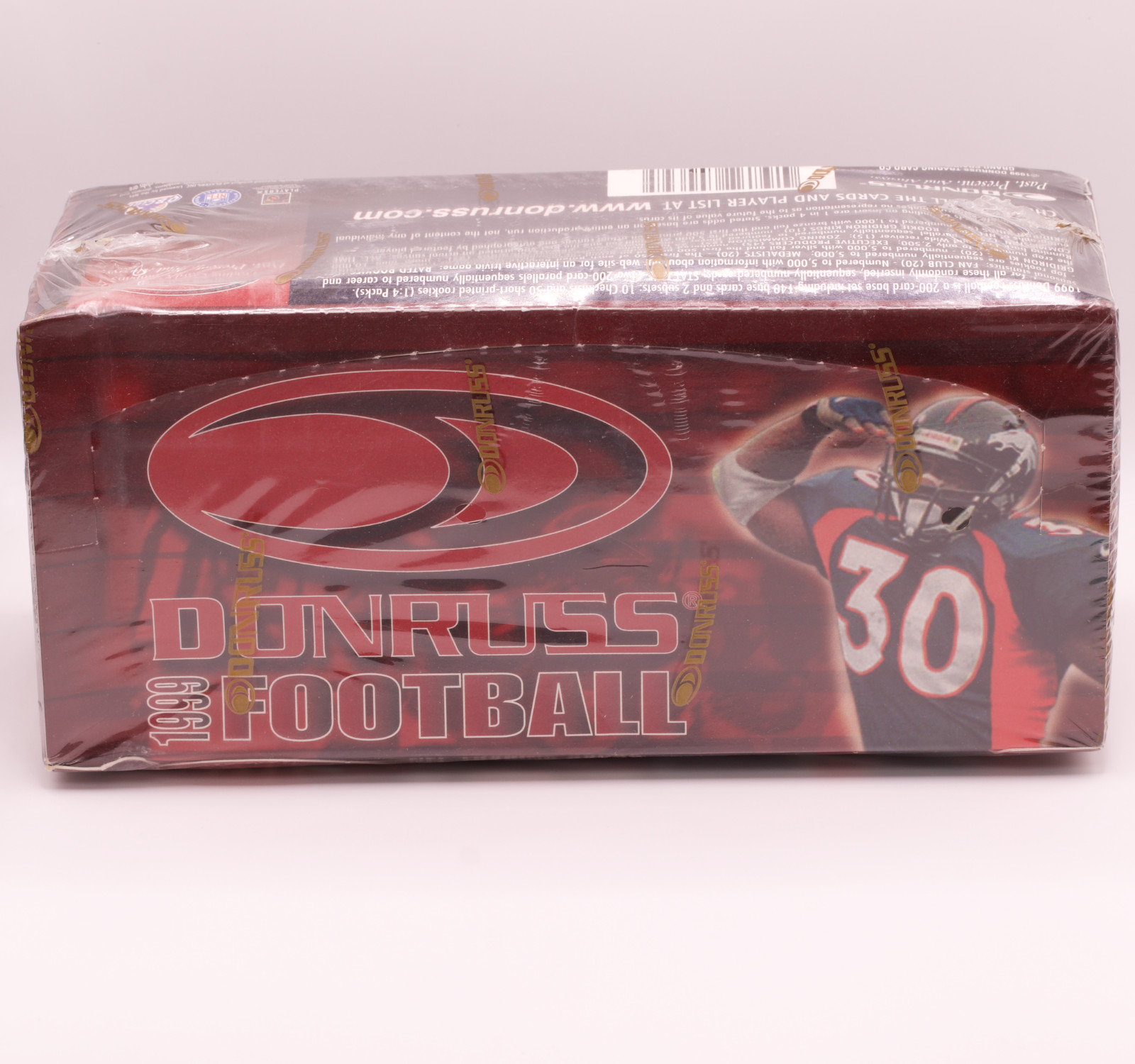 1999 Donruss Football Factory Sealed Hobby Box 24 Packs 7 Cards Per Pack NFL