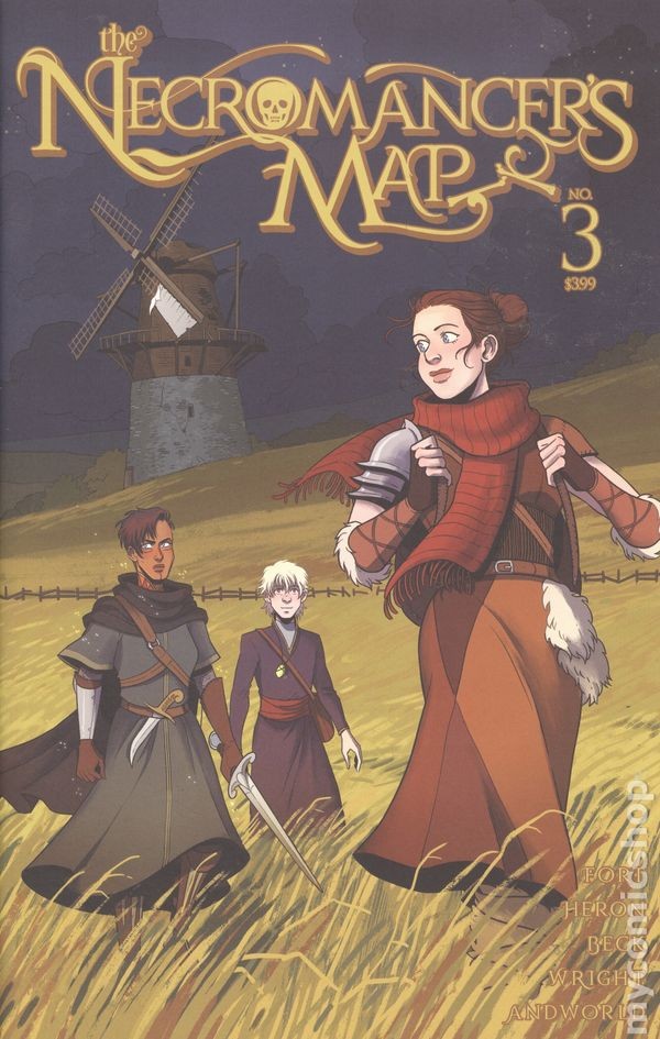 Necromancer\'s Map #3 NM 2019 Stock Image