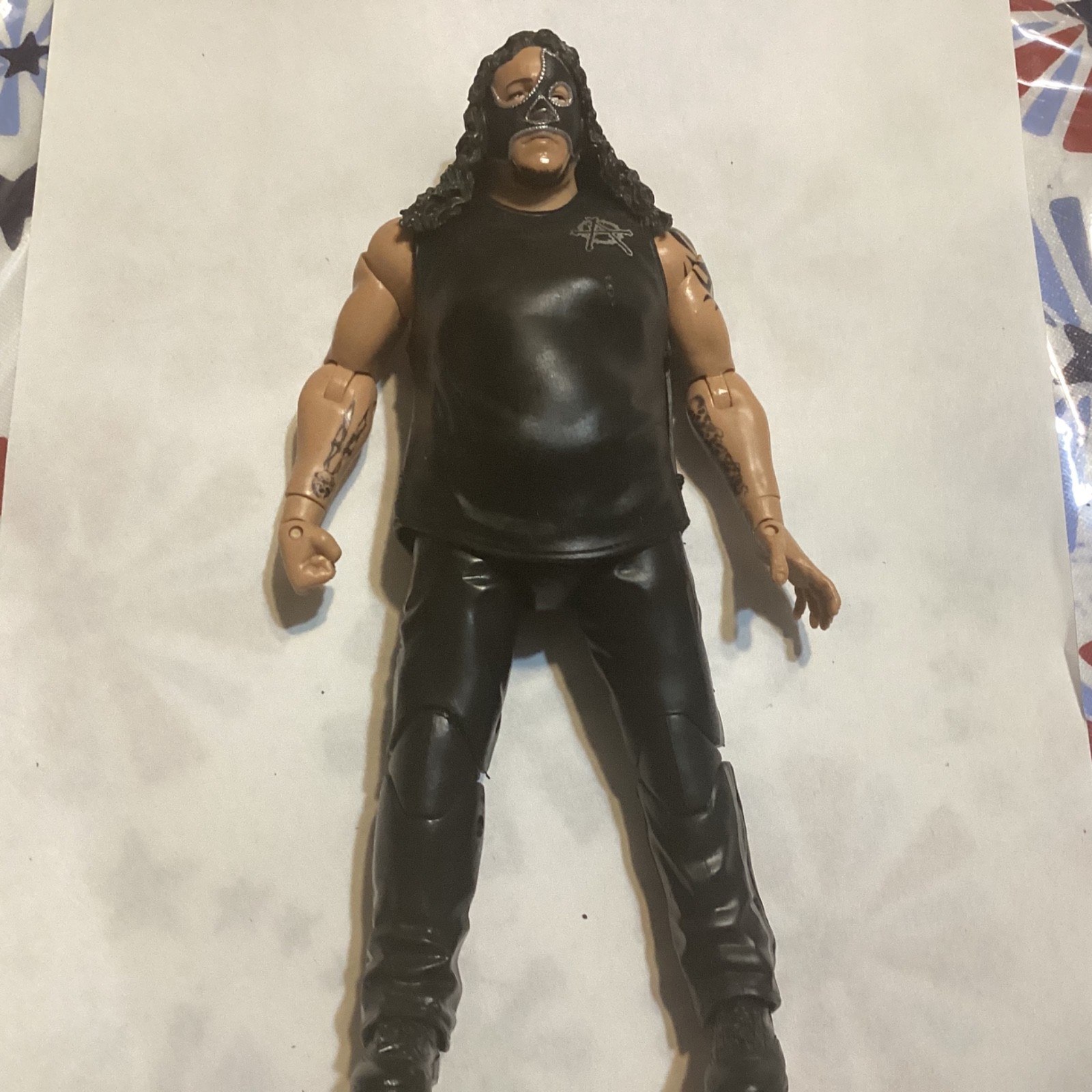 Abyss TNA Jakks Deluxe Impact Wrestling Cross Line Figure Loose wrestling wwe