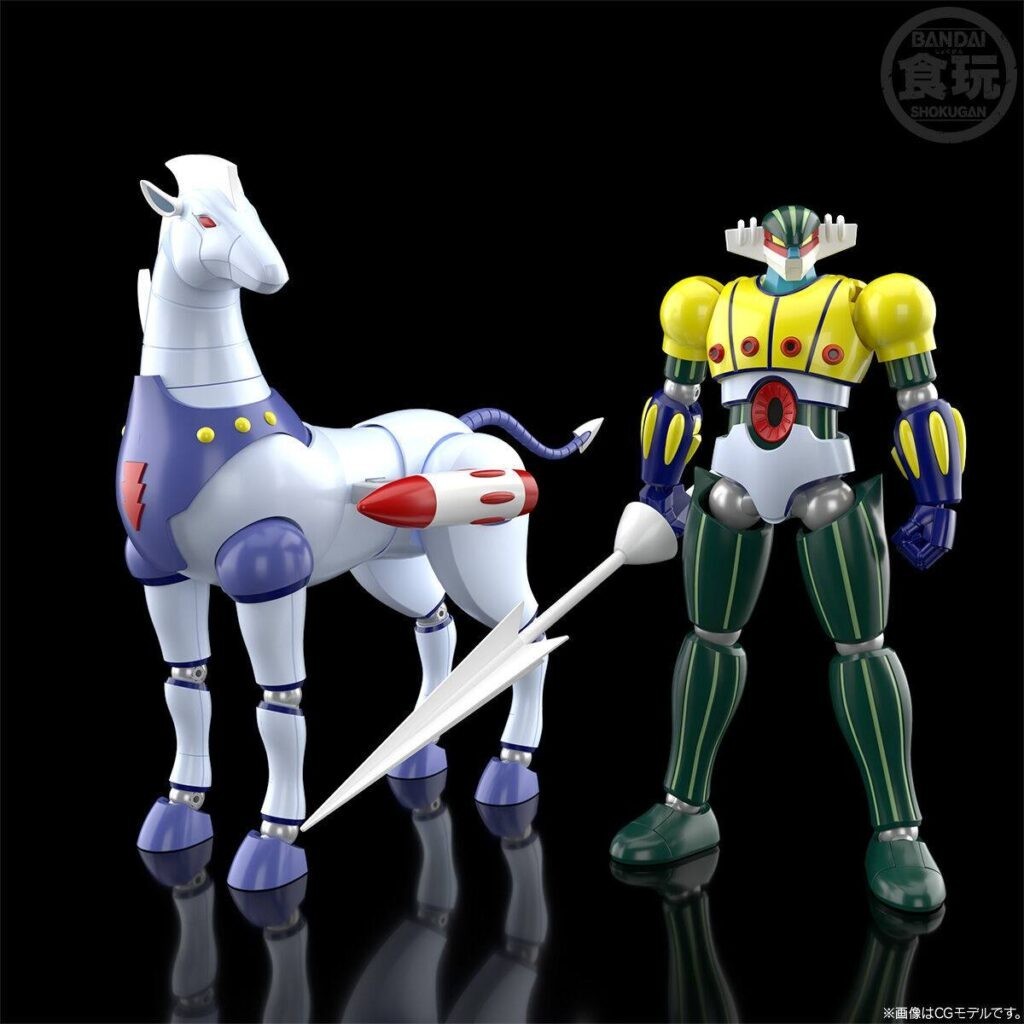 P-Bandai Shokugan Modeling Project Koutetsu Jeeg Through-In Set