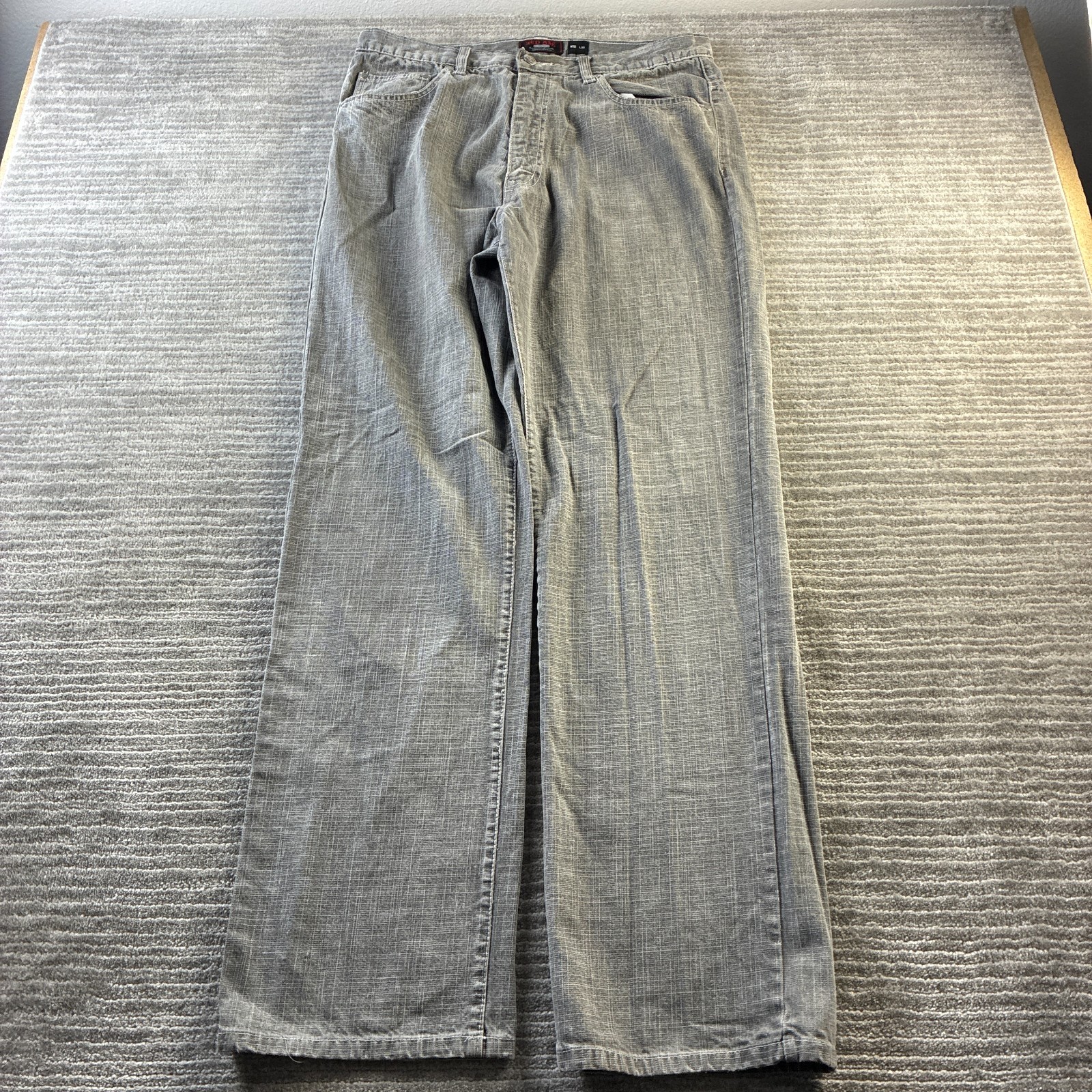 VINTAGE Red Ape Jeans Mens 32x32 Gray Relaxed Loose Baggy Hip Hop Flap Skater VINTAGE Red Ape Jeans Mens 32x32 Gray Relaxed Loose Baggy Hip Hop Flap Skater