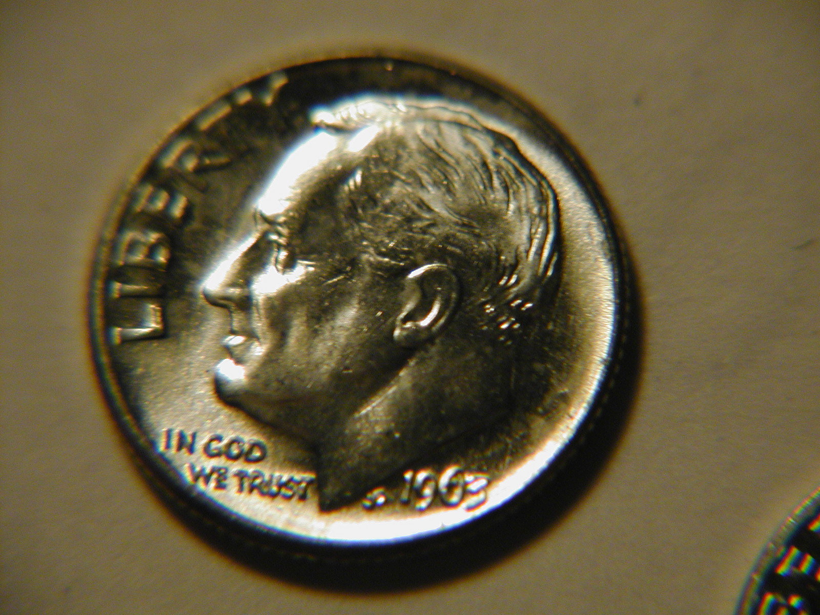 1963-d Roosevelt Dime BU uncirculated gem