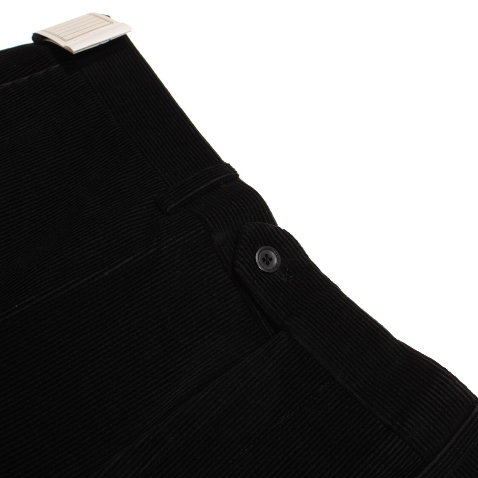 Coppley NWT Chinos / Casual Pants Size 38 US In Black Cotton Blend Corduroy