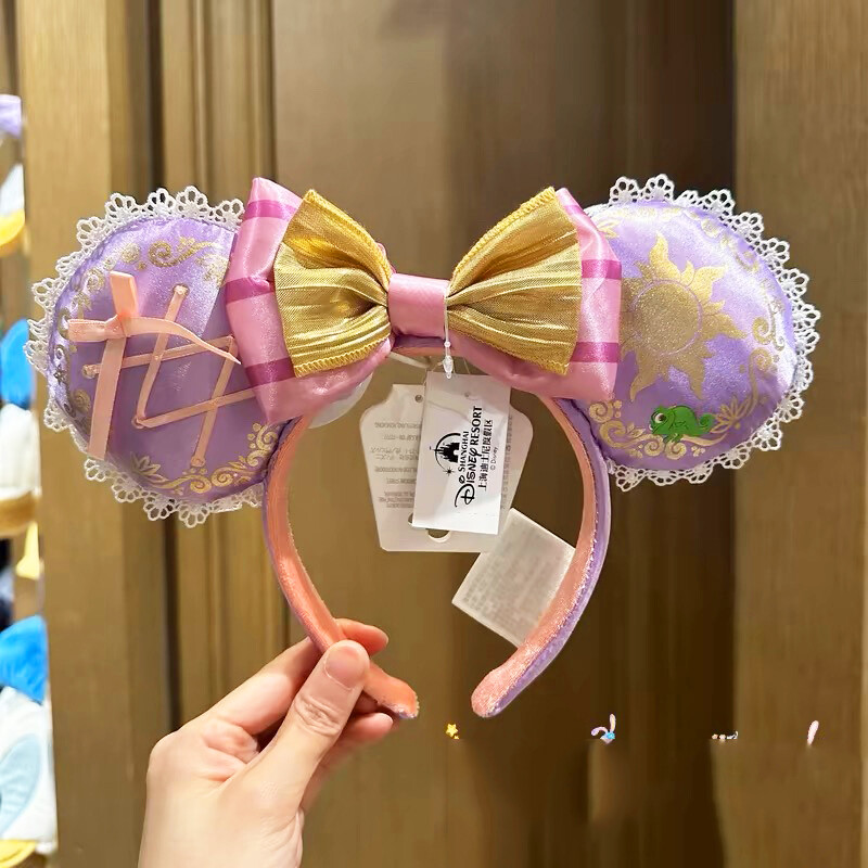 2025 Disney Parks Rapunzel Tangled Pascal Mickey Mouse Ears Minnie Headband NWT