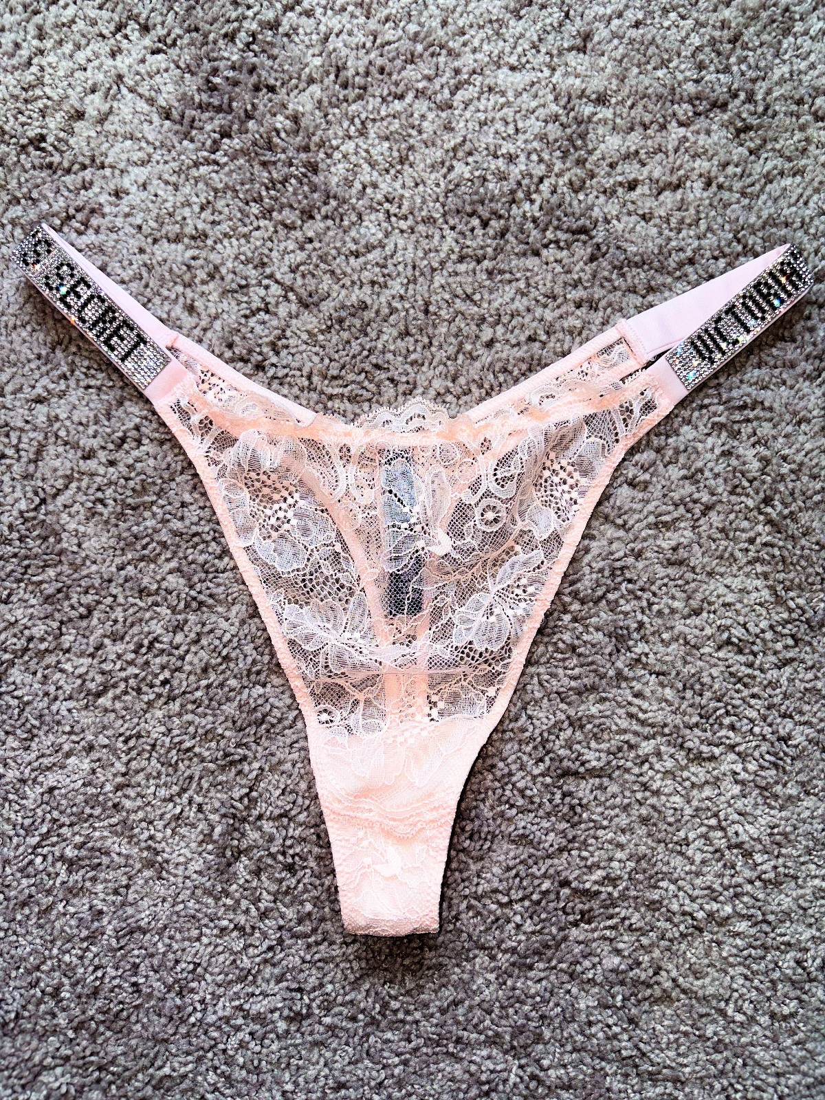 NWT - VICTORIA\'S SECRET BLING SHINE STRAP PANTY THONG BRAZILIAN SEXY BOMBSHELL NWT - VICTORIA\'S SECRET BLING SHINE STRAP PANTY THONG BRAZILIAN SEXY BOMBSHELL