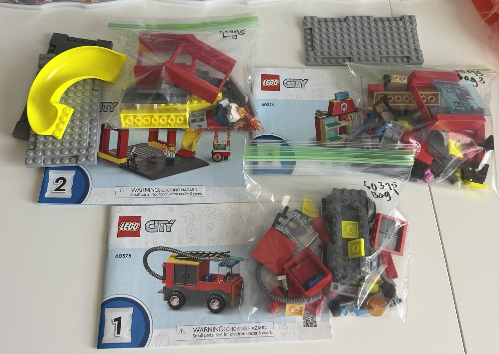 LEGO City Fire Station and Fire Truck 60375 153pcs Ages 4+ Learn to Build LEGO City Fire Station and Fire Truck 60375 153pcs Ages 4+ Learn to Build