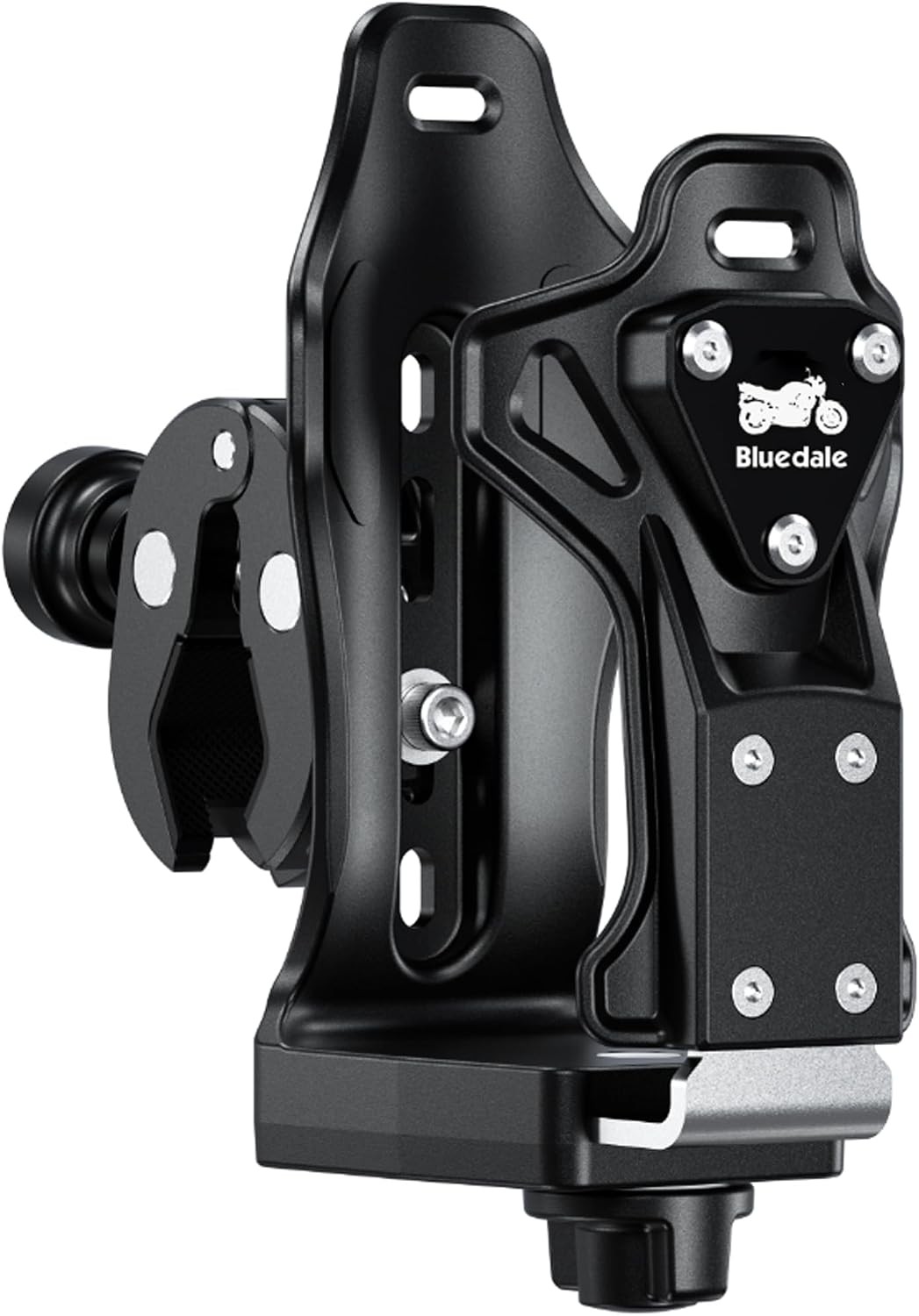 Extra Large Motorcycle ATV Cup Holder, Adjustable Drink Holder for 1.9 – 3.6