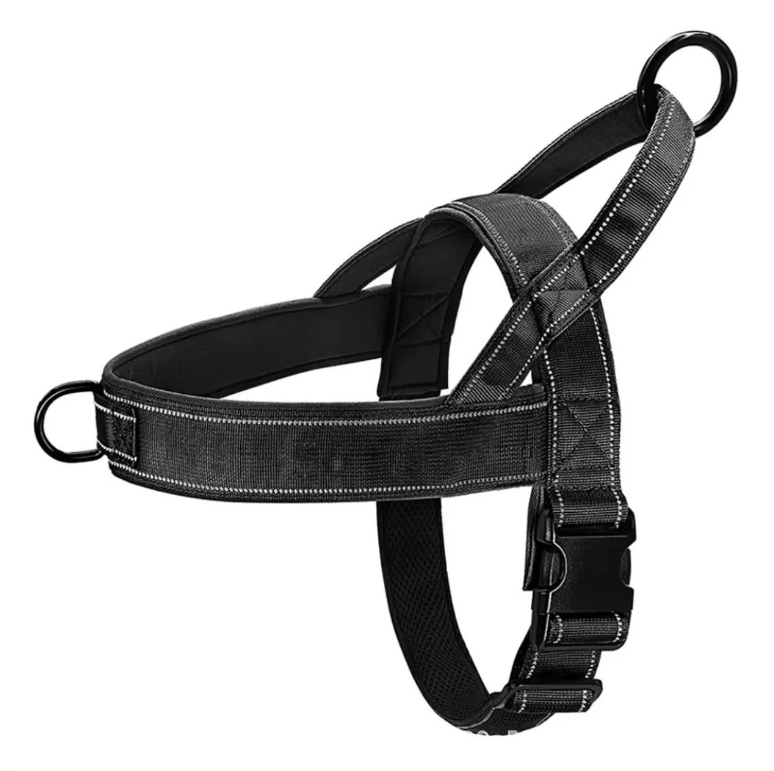 Tactical Dog Harness No Pull 1000D Nylon Large Dogs Handle Reflective Vest Tactical Dog Harness No Pull 1000D Nylon Large Dogs Handle Reflective Vest